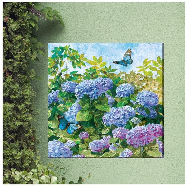 Butterfly Blues Outdoor Art, , on-hover image number null