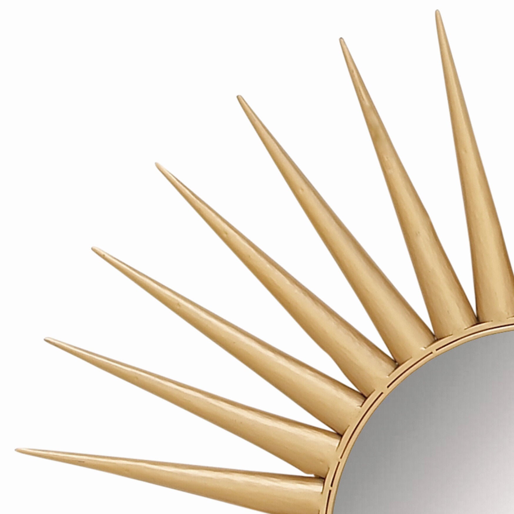 Cosmoliving By Cosmopolitan Gold Glam Wall Mirror, , alternate image number 3