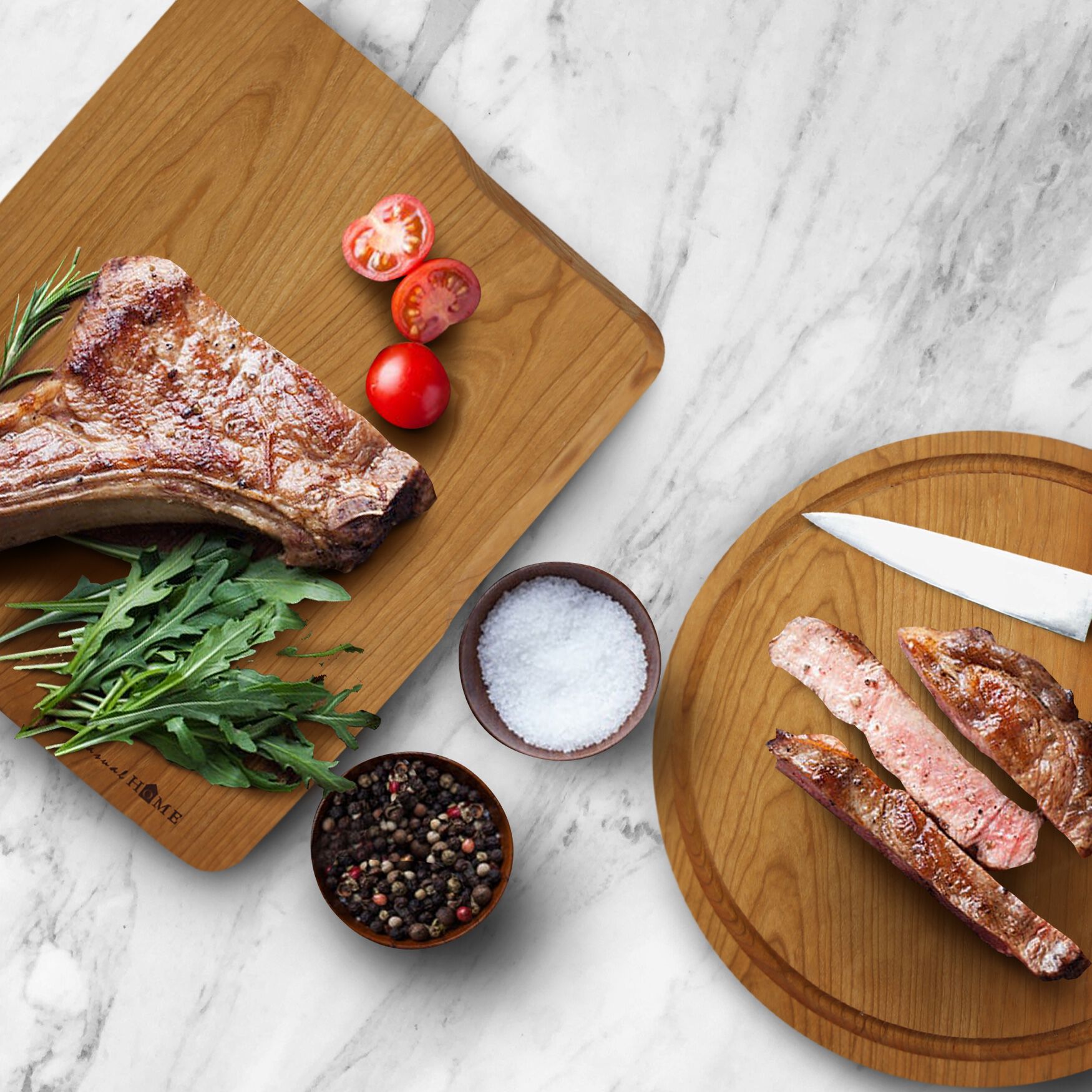 Mastery Cherry Rectangle Serving Board, , alternate image number 8