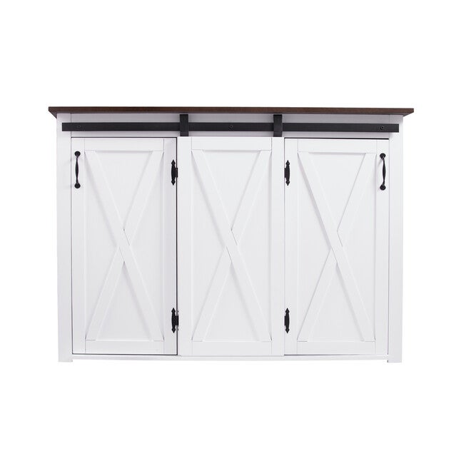 Leshire Barn-Door Kitchen Island, , alternate image number 1