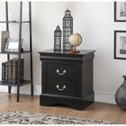 Nightstand Bedroom, BLACK, hi-res image number null