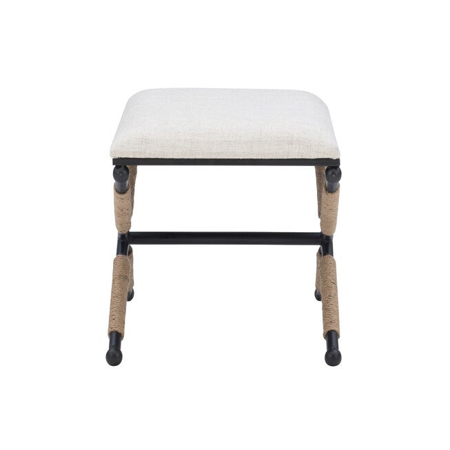 Ashburn Campaign Accent Stool, , alternate image number null