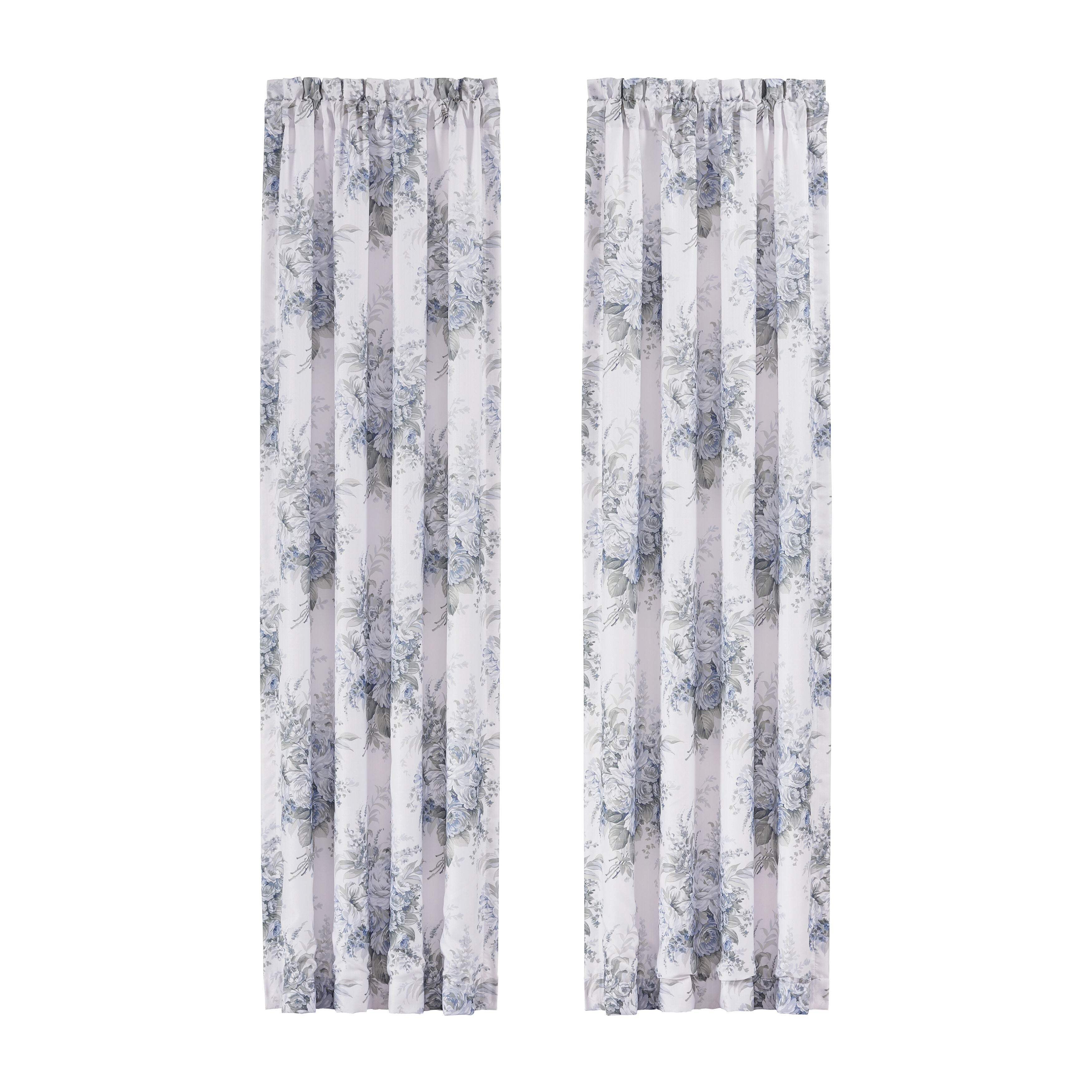 Estelle 84 Inch Window Panel Pair, BLUE, alternate image number 3