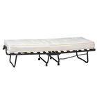 Luxor Folding Bed With Memory Foam, BEIGE, hi-res image number null