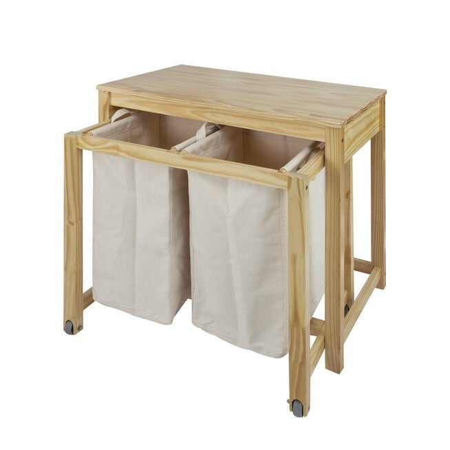 Eco Home Laundry Prep Hamper - Natural, , alternate image number 4