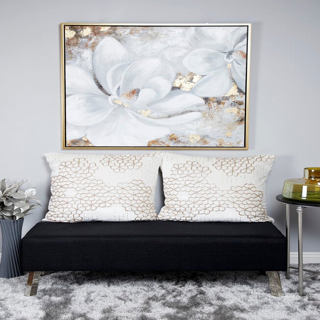 White Country Canvas Wall Art Framed Wall Art, , alternate image number null