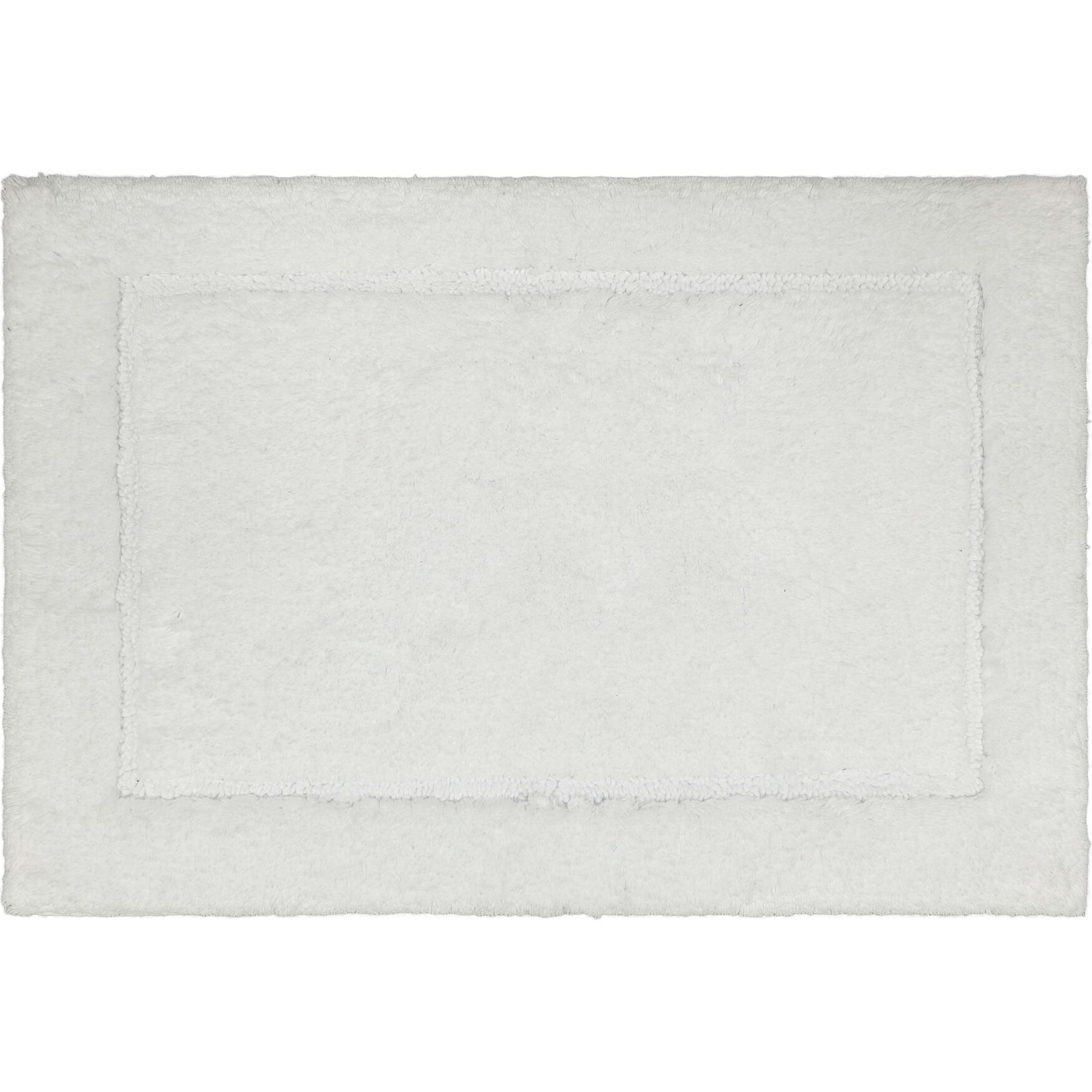 Regency Bath Rug, WHITE, hi-res image number 0