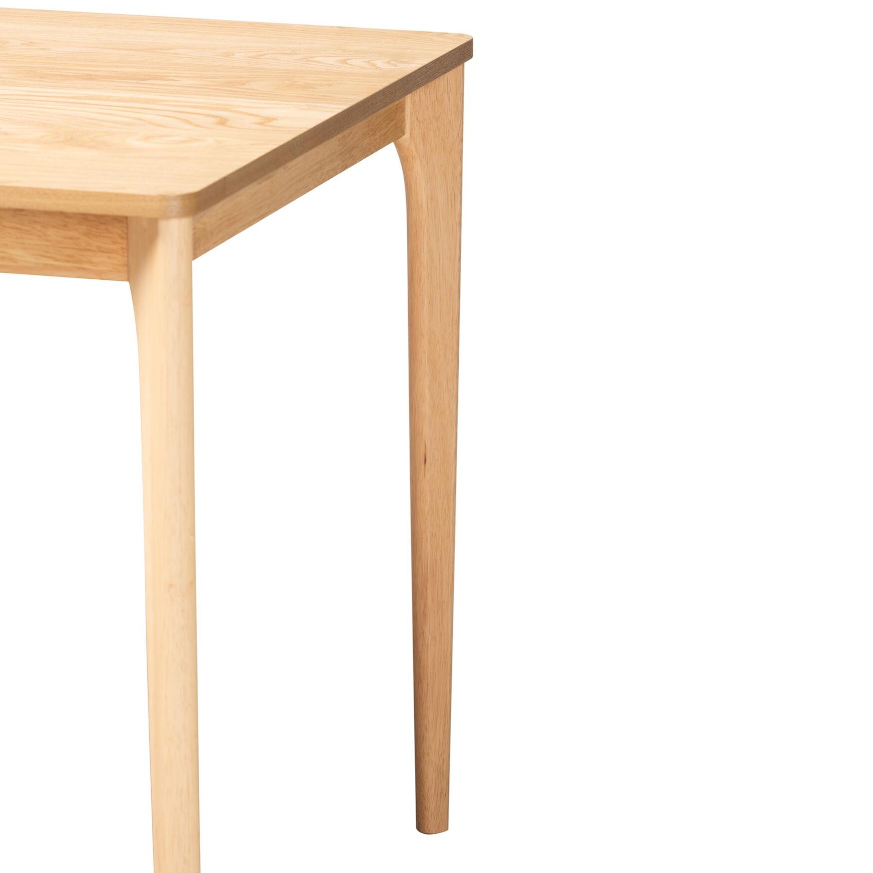 Sherwin Mid-Century Modern Black Finished Wood Dining Table, , alternate image number null