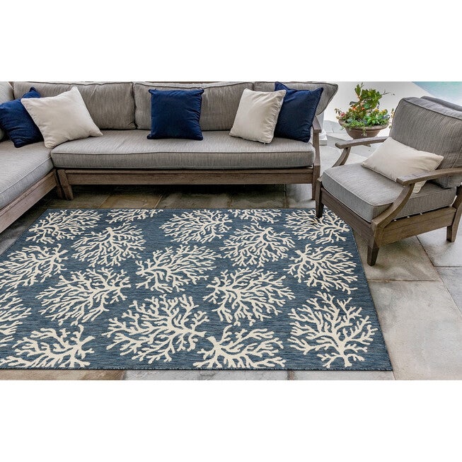 Liora Manne Carmel Coral Indoor/Outdoor Rug, , alternate image number 5