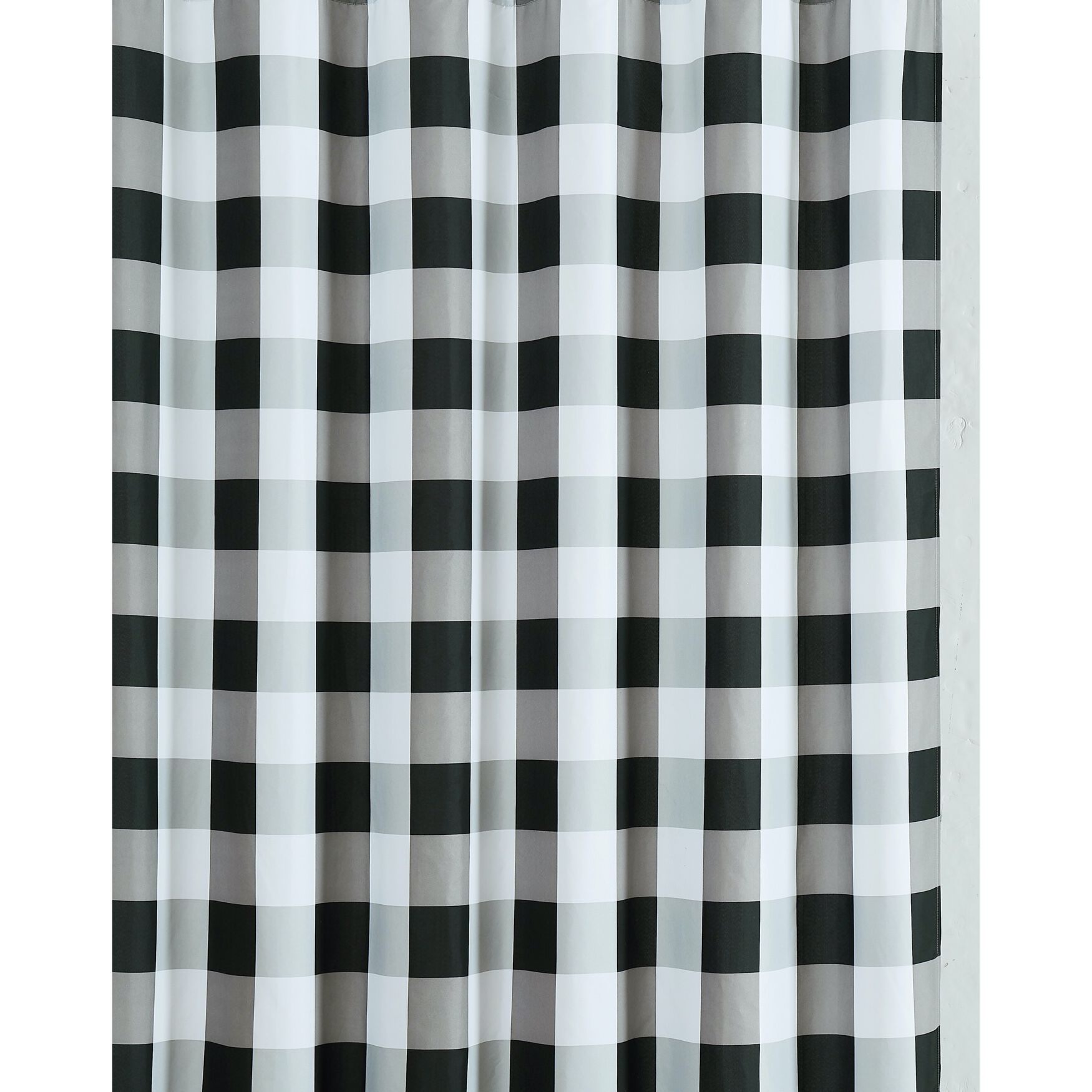 Everyday Buffalo Plaid Shower Curtain, , alternate image number 2