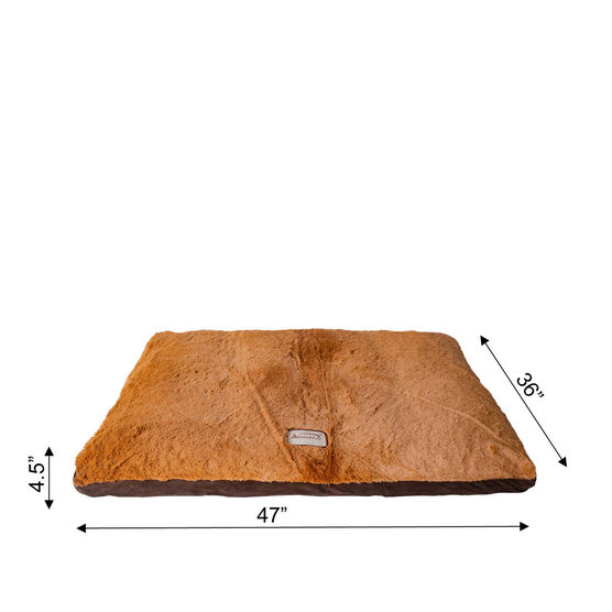 Extra Large Pet Dog Bed Mat With Poly Fill Cushion, , alternate image number null