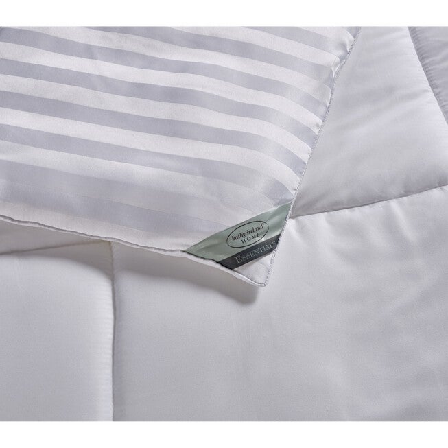 Kathy Ireland 3-Pc. Reversible Down Alternative Comforter, White Beding, , alternate image number null