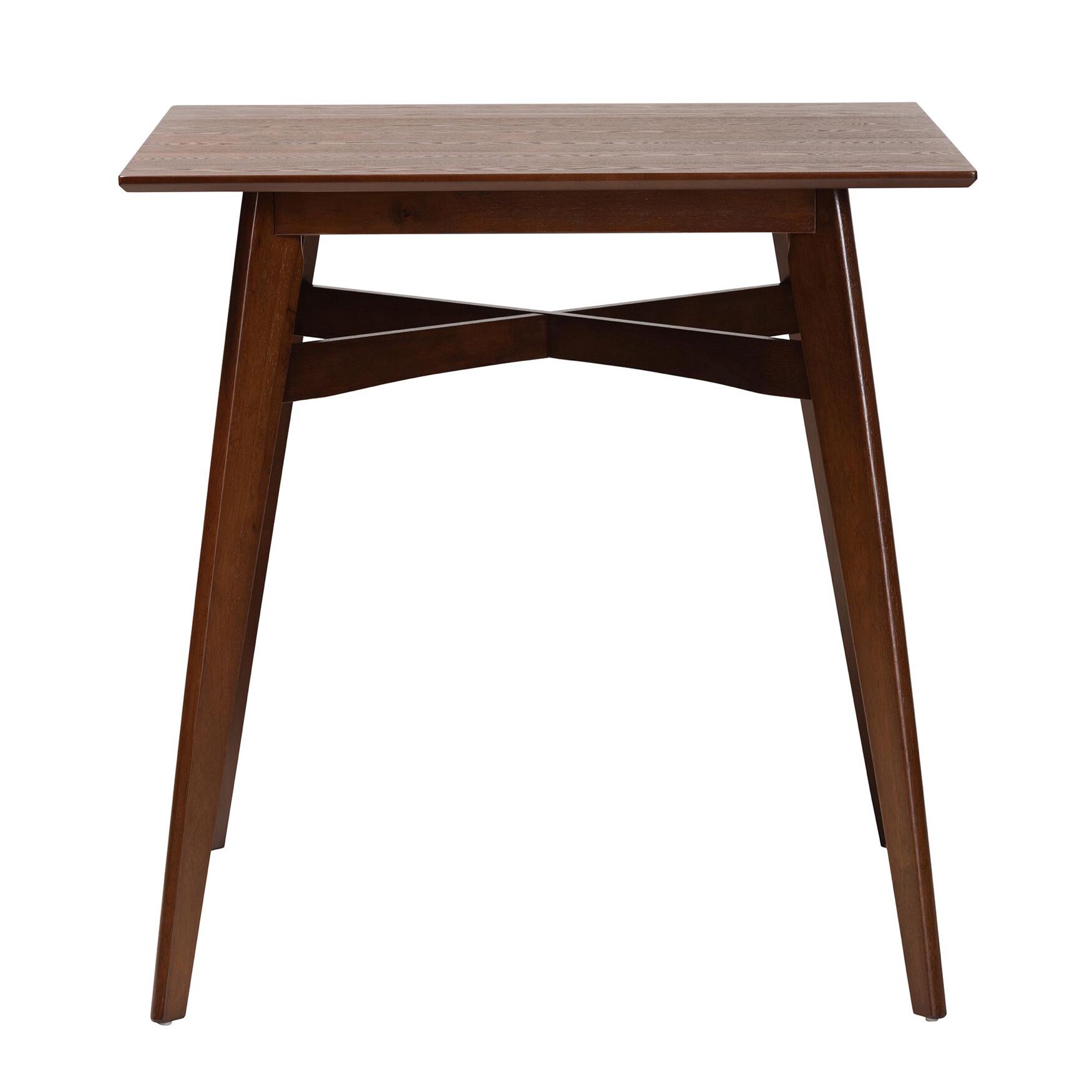 Leena Mid-Century Modern Black Finished Wood Counter Height Pub Table, , on-hover image number 1