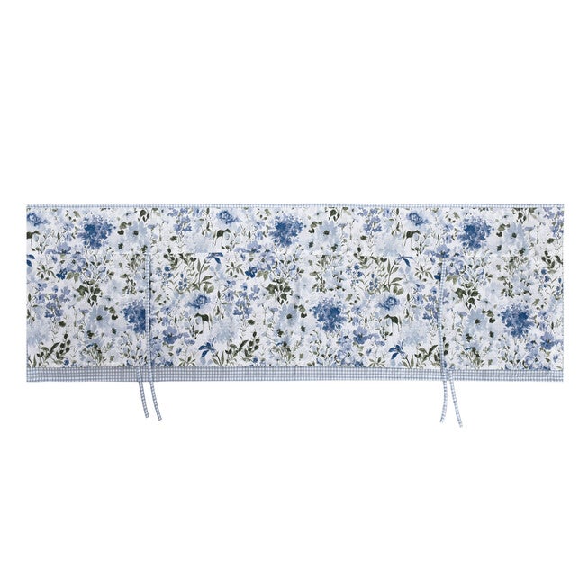 Kourtney Tieup Window Valance, BLUE, alternate image number 2