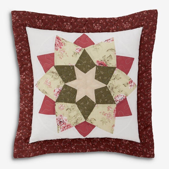 Virginia 16"Sq. Pillow, PURPLE MULTI, hi-res image number null