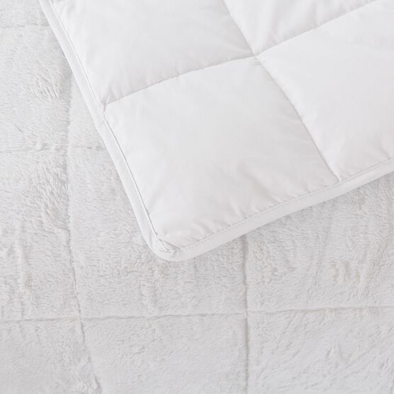 Cozy Down Reversible Comforter, , alternate image number null