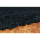 Flokati Black Rug, , on-hover image number null