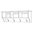 Entryway Cubbie Shelf, , alternate image number null