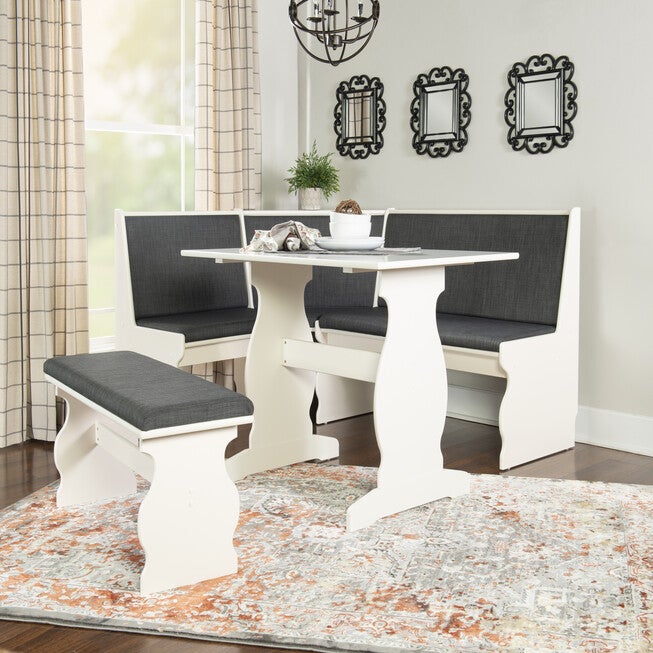 Sierra Upholsted Kitchen Seating Dining Nook, , alternate image number 4