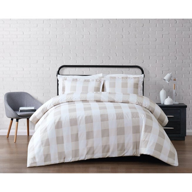 Everyday Buffalo Plaid Duvet Cover Set, , alternate image number 7