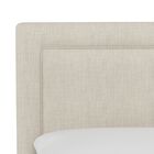Linen Border Headboard, , alternate image number null