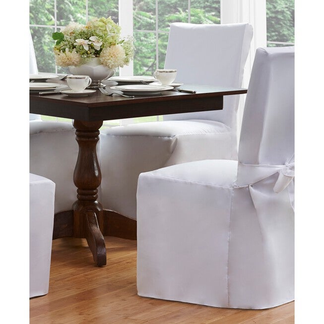 Fresh Ideas Dining Room Chair Cover 42 inches x 19 inches, , alternate image number null