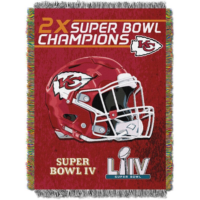 Chiefs Commemorative Series Throw, MULTI, hi-res image number 0