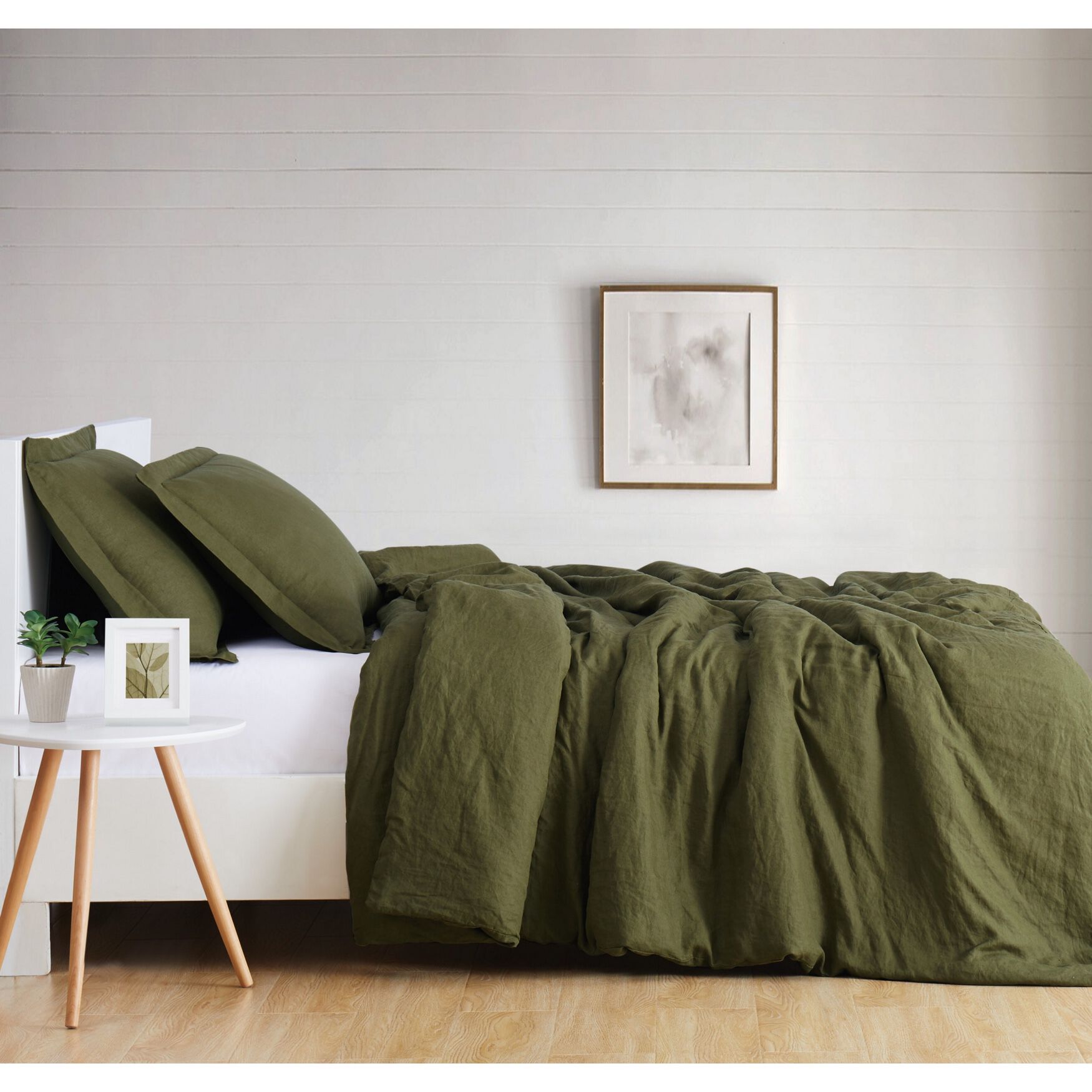 Linen Duvet Set, , alternate image number 3