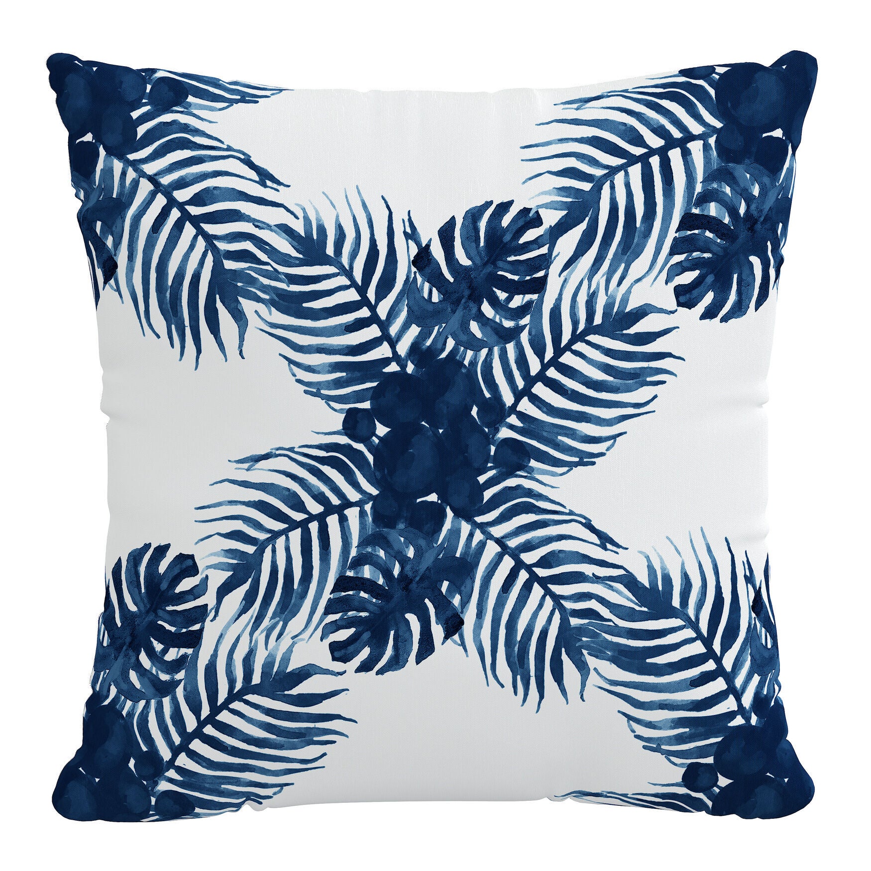 20 inches Outdoor Pillow, NAVY, hi-res image number 0