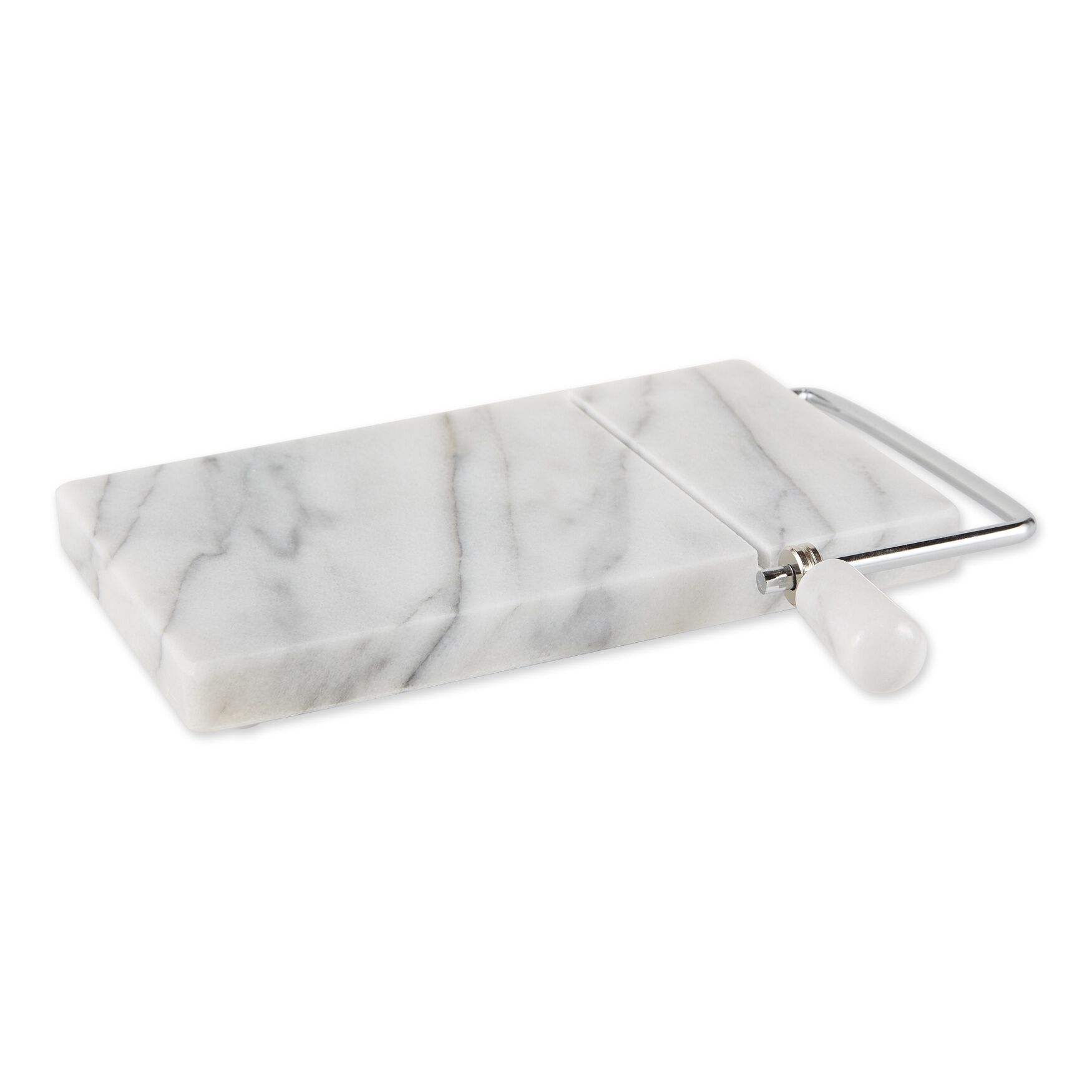 White Marble Cheese Slicer, , on-hover image number 1