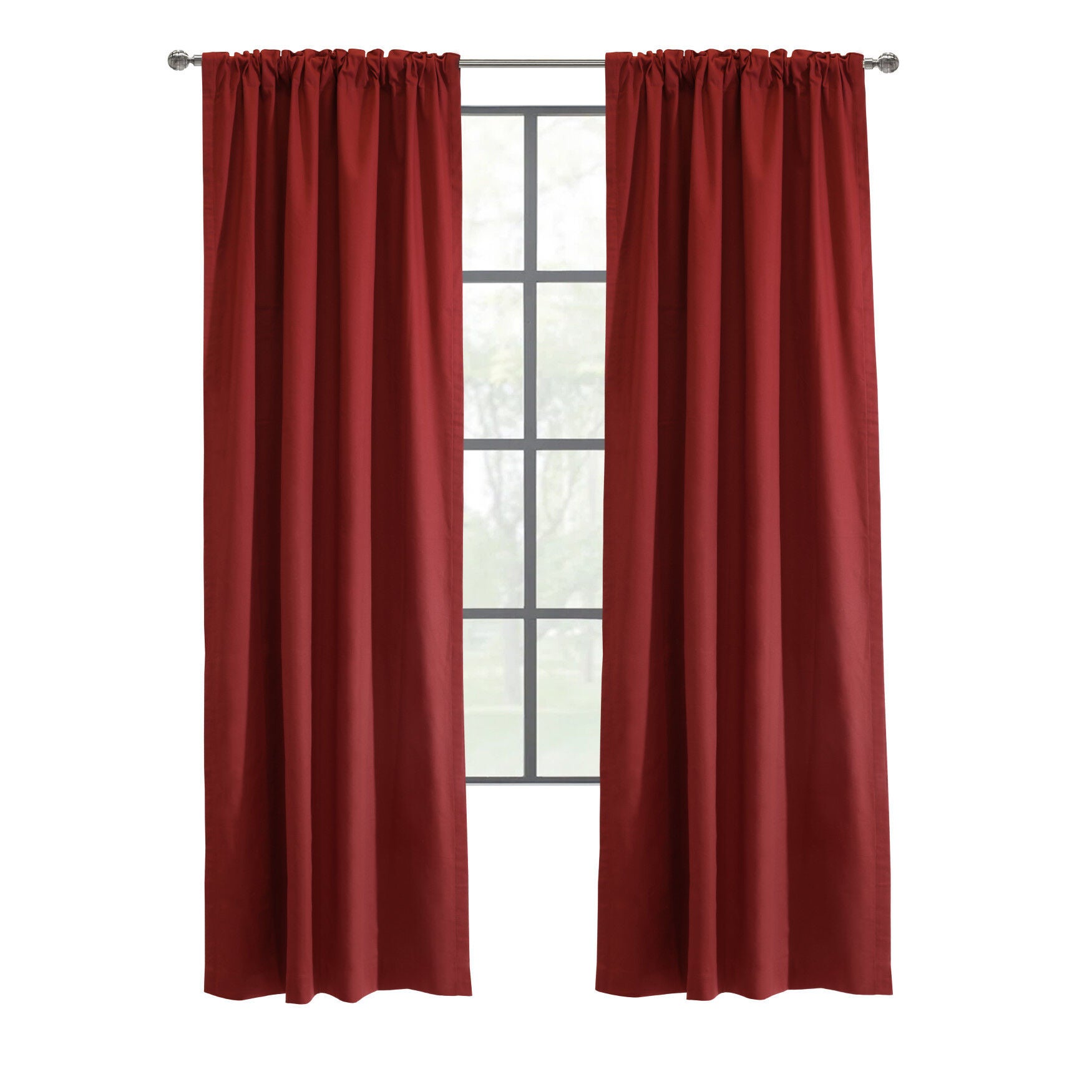 Weathermate Topsions Room Darkening Curtain Panel Pair, , alternate image number 6