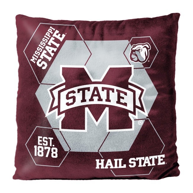 Mississippi State Connector Velvet Reverse Pillow, MULTI, hi-res image number null