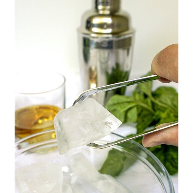 Cocktail Ice Tongs Stainless Steel, , alternate image number null