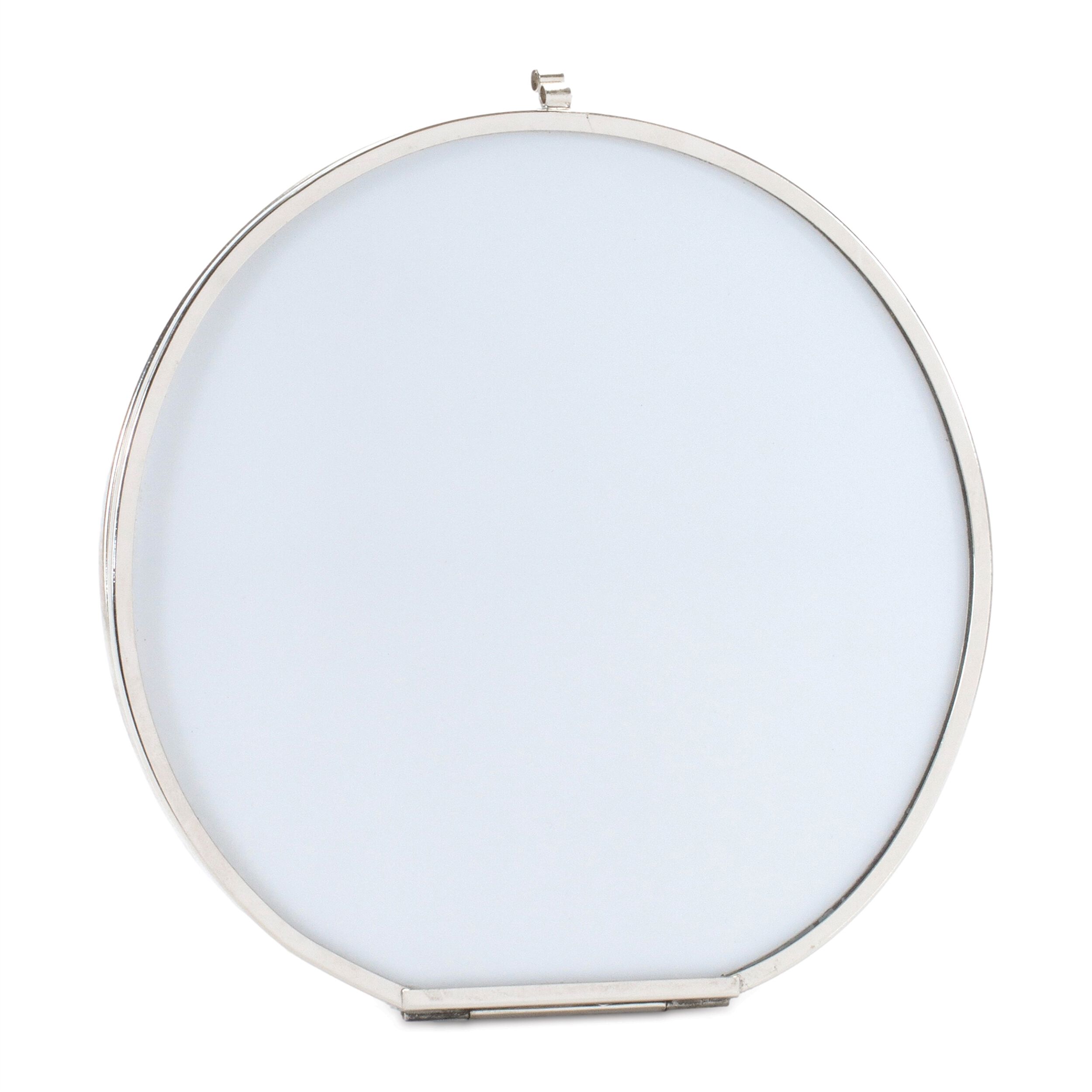 Round Iron Picture Frame Set of 2, GOLD, hi-res image number 0