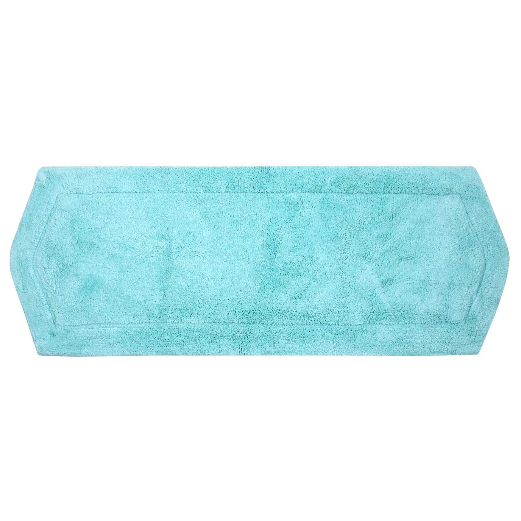 Waterford Bath Rug Collection, TURQUOISE, hi-res image number 0