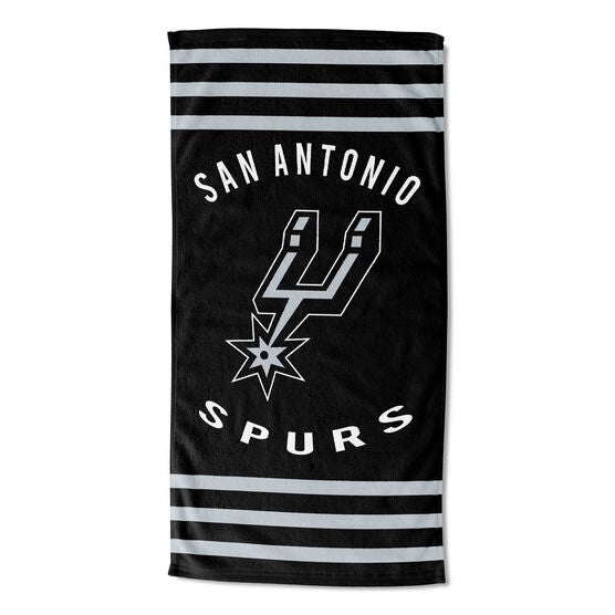 Spurs Stripes Beach Towel, MULTI, hi-res image number null
