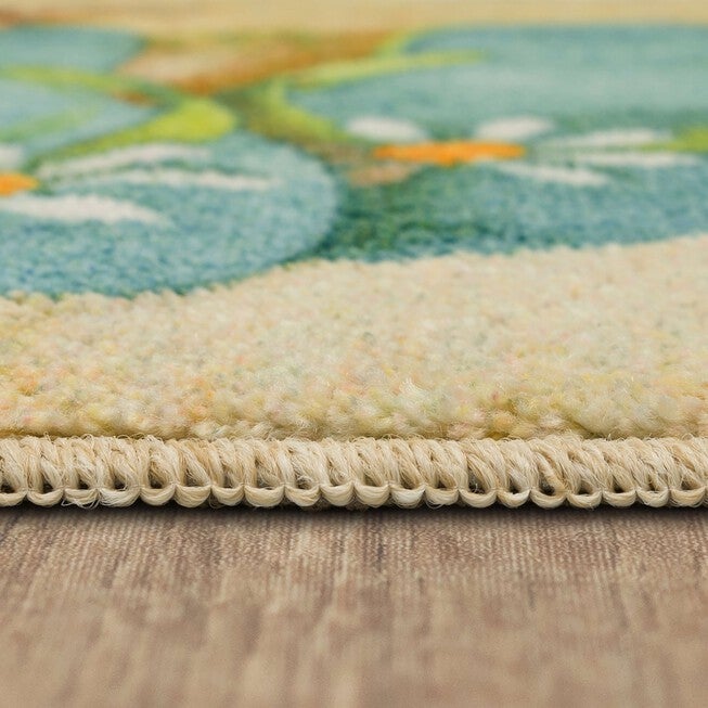 Flip Flops In Sand Multi Kitchen Rug, , alternate image number null