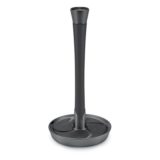 Fleur Paper Towel Holder, BLACK, hi-res image number null