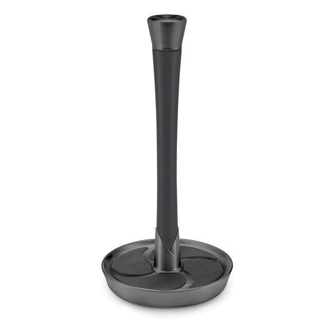 Fleur Paper Towel Holder, BLACK, hi-res image number 0
