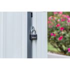 Shed-in-a-Box Steel Storage Shed 6 x 4 ft. Galvanized Charcoal/Cream, , alternate image number null