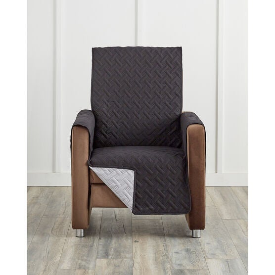 ANTI-BACTERIAL PINSONIC Chair PROTECTOR, BLACK GRAY, hi-res image number null