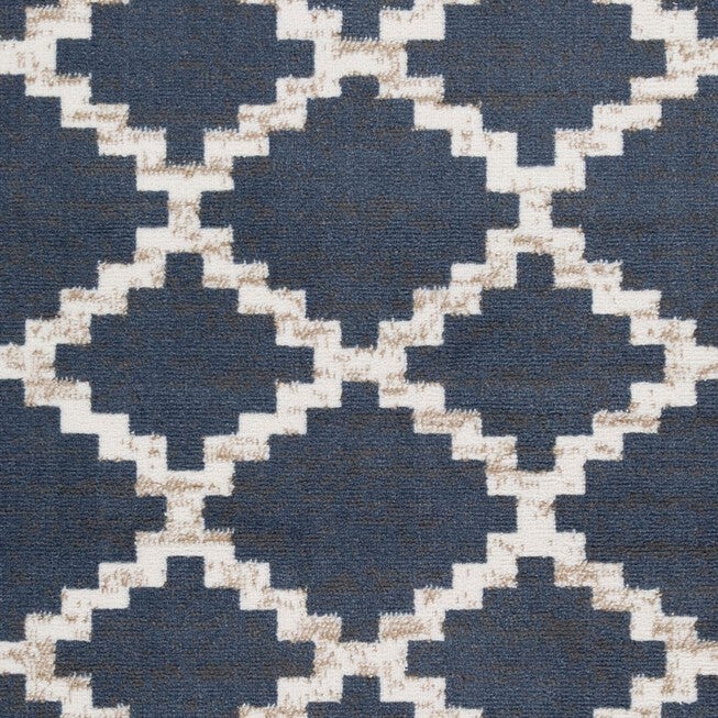 Capri 3 Piece Rug Set - Landon Blue/Grey, , alternate image number 4