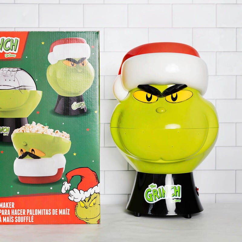 Dr. Seuss The Grinch Popcorn Maker, GREEN, alternate image number 3