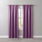 BH Studio Room-Darkening Rod-Pocket Panel, LAVENDER, hi-res image number null