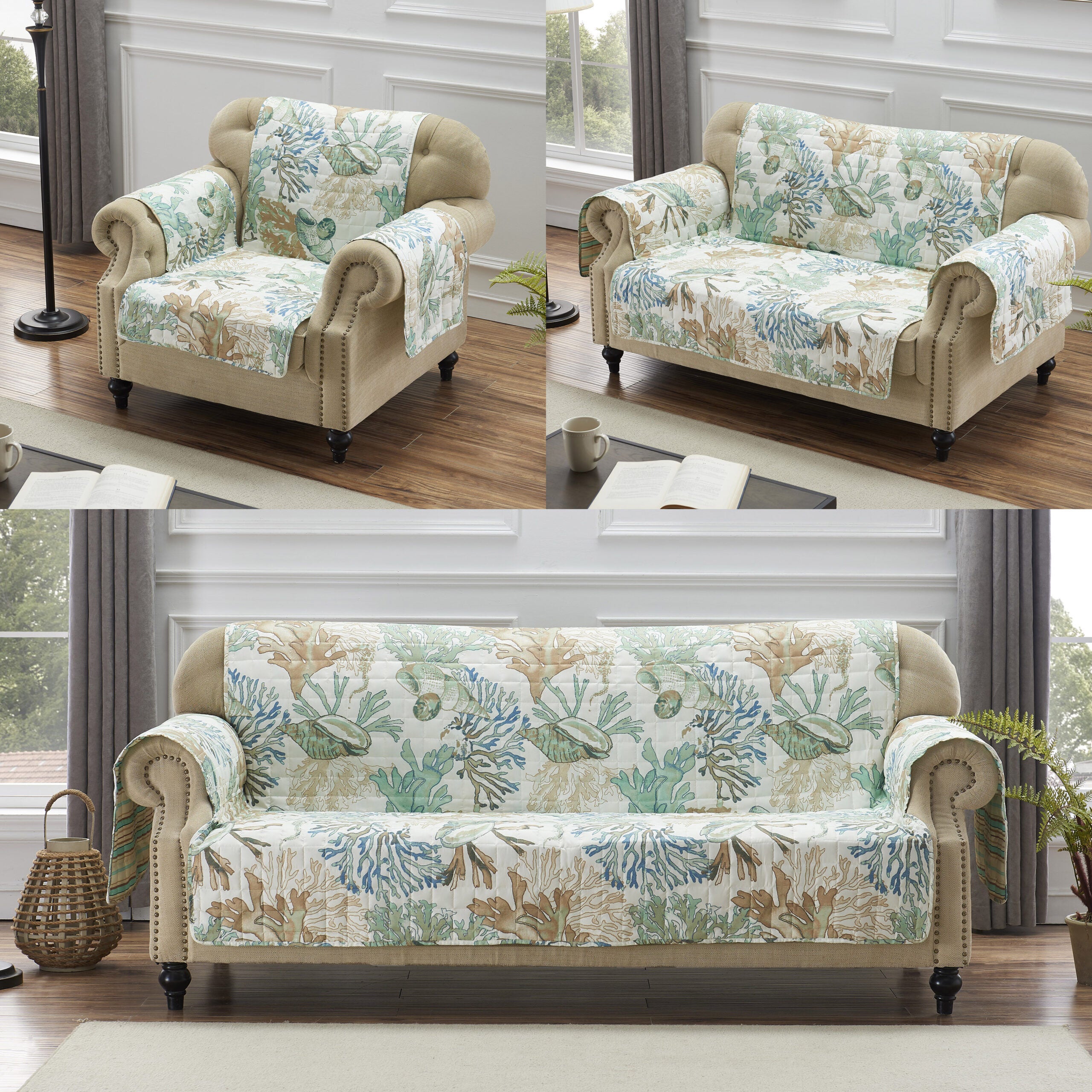 Atlantis Armchair Furniture Protector, JADE, alternate image number 3