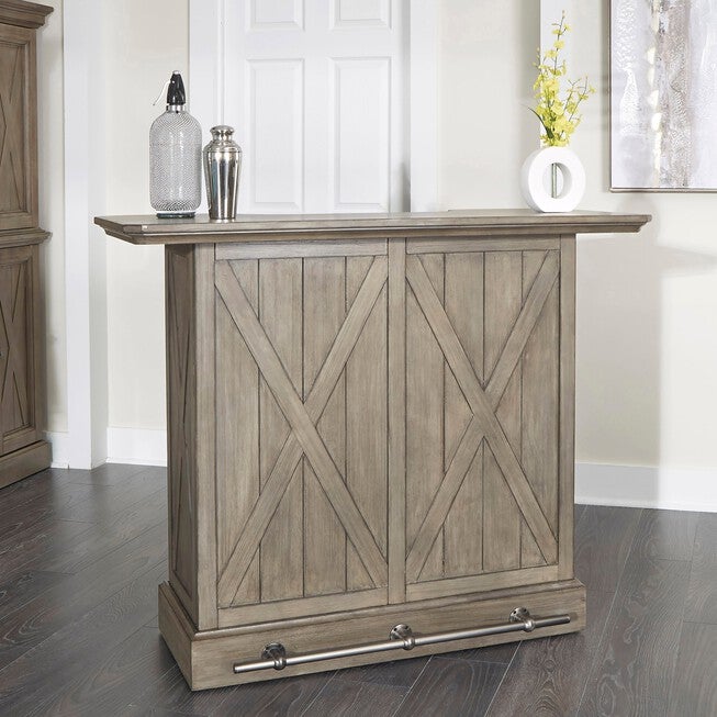 Mountain Lodge Wood Bar, Grey, , alternate image number null