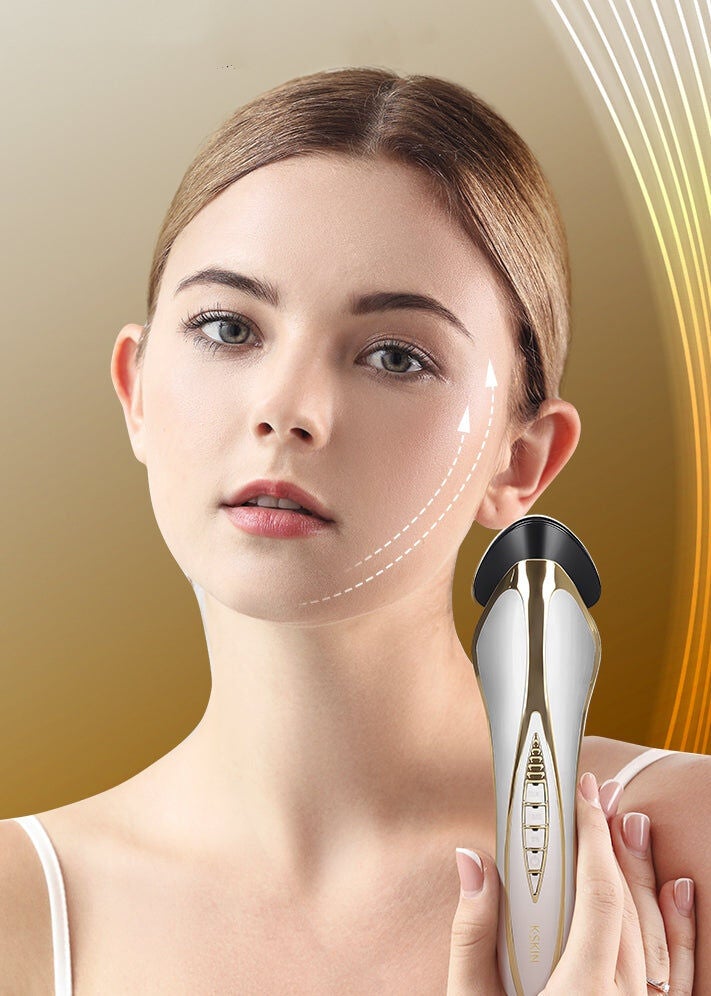 Prospera  RF 5 In 1 EMS Micro Current LED Light Beauty Device, GOLD, alternate image number 6