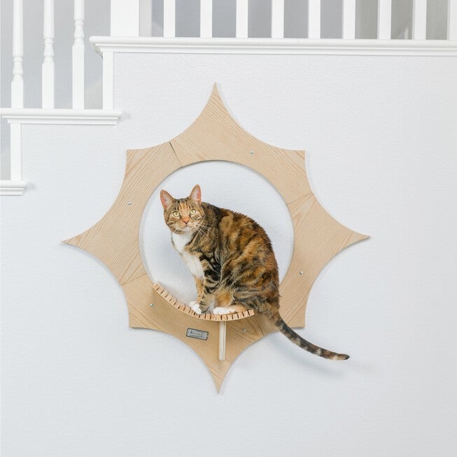 Sun Shape Cat Wall Shelves, , alternate image number null