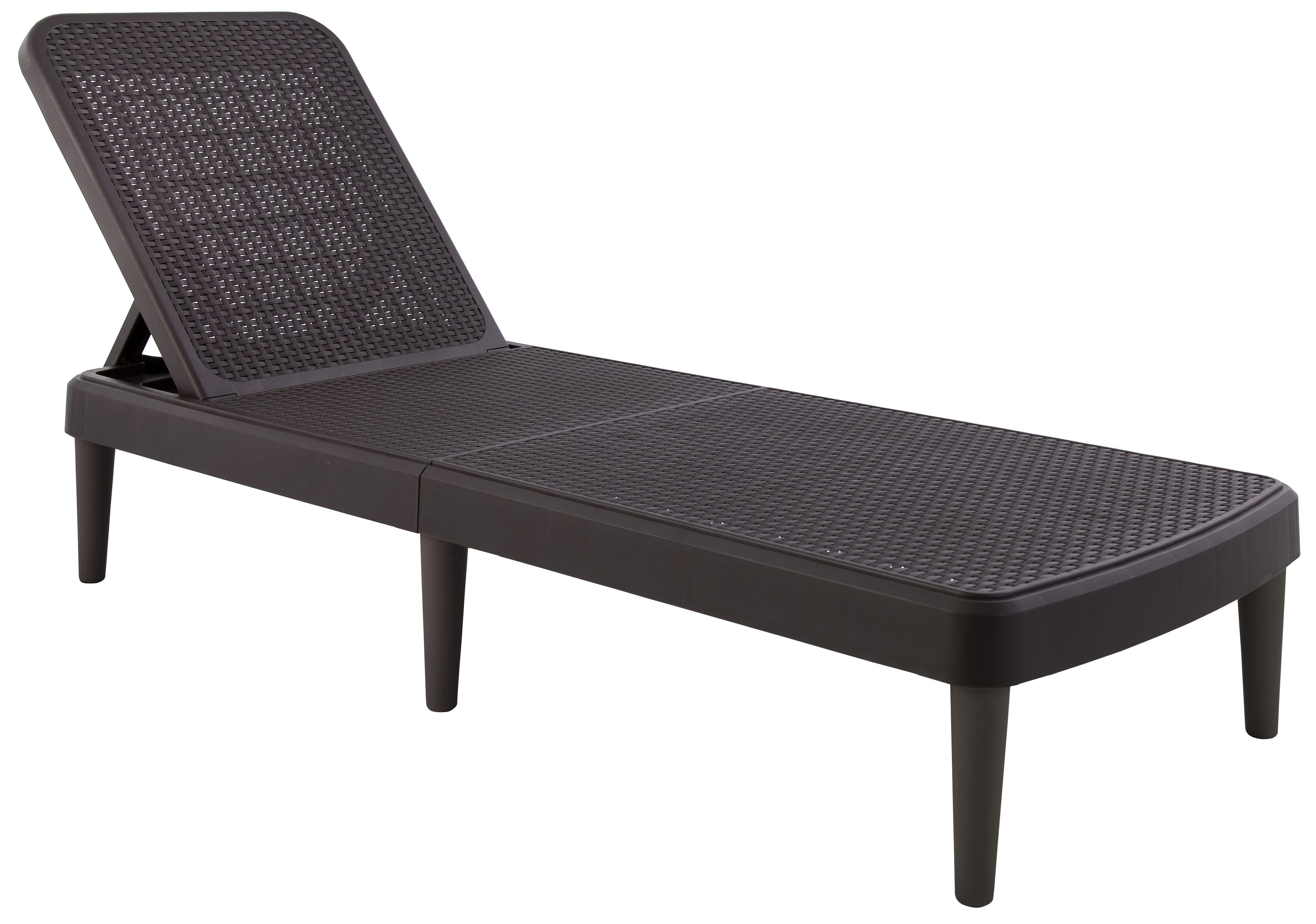 Tahiti Chaise Lounge, BROWN, alternate image number 2