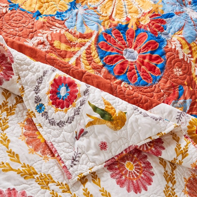 Topanga Cotton-Rich Bedspread Set, , alternate image number null
